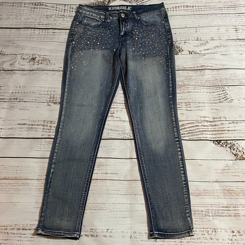 Hydraulic Nolita Mid-Rise Blue Denim Pants Jeans Women's Size 8 (30x28)
